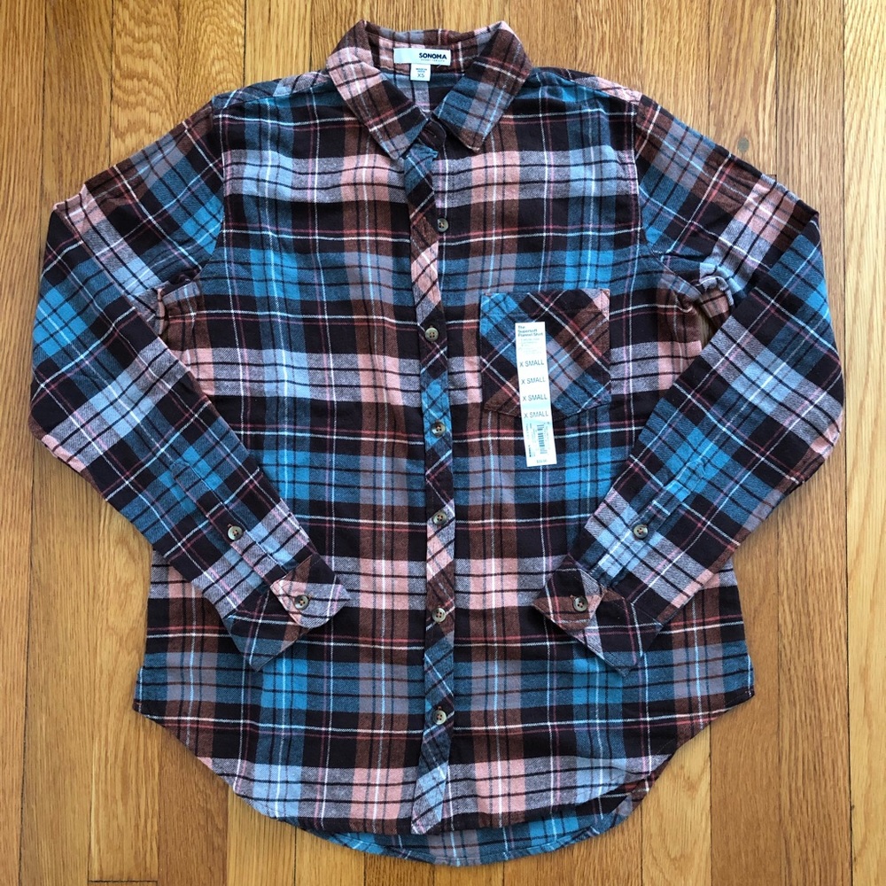 Sonoma The Supersoft Flannel Shirt